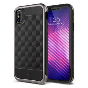 CASEOLOGY IPHONE X (PARALLAX SERIES - BLACK  WARM GRAY