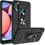 Samsung A10s | Protector Armand+Ring - Negro