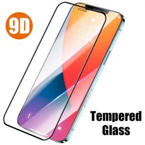 iPhone 13 y 13 Pro | Protector de pantalla Vidrio Templado 9D