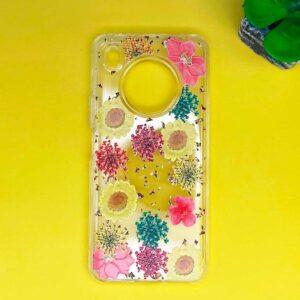 Huawei Y9A |Protector doble capa mirror floral
