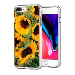 iPhone 6/7/8 Plus | Protector doble capa girasoles