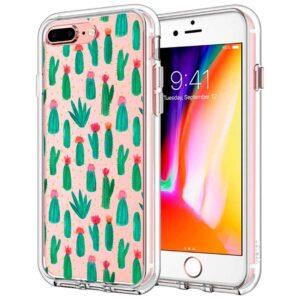 iPhone 7/8 Plus |Protector doble capa mirror cactus