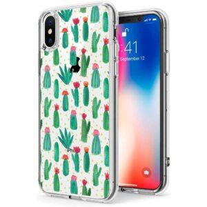 iPhone X/XS |Protector doble capa mirror cactus