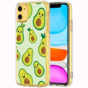 iPhone 11 |Protector doble capa mirror aguacate