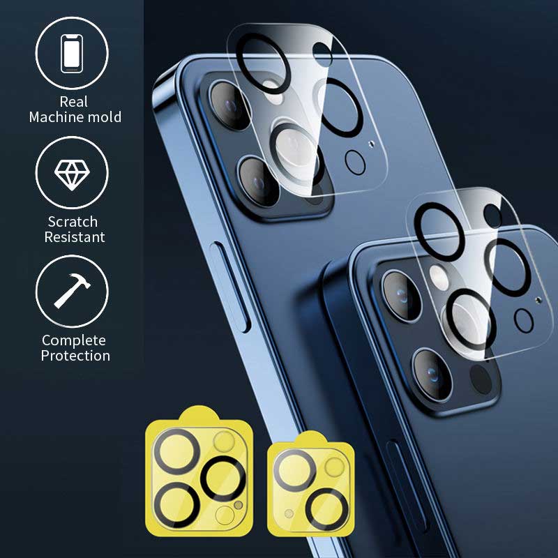 Todotumovil Protector para Iphone 13 lente de camara Cristal Templado Vidrio 