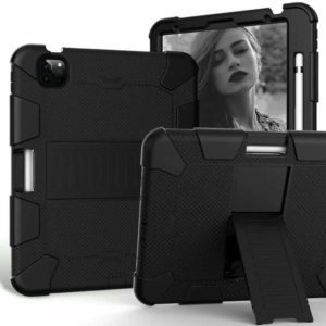 iPad Air 4 10.9 - Protector de cuerpo completo con soporte incluido, serie armor