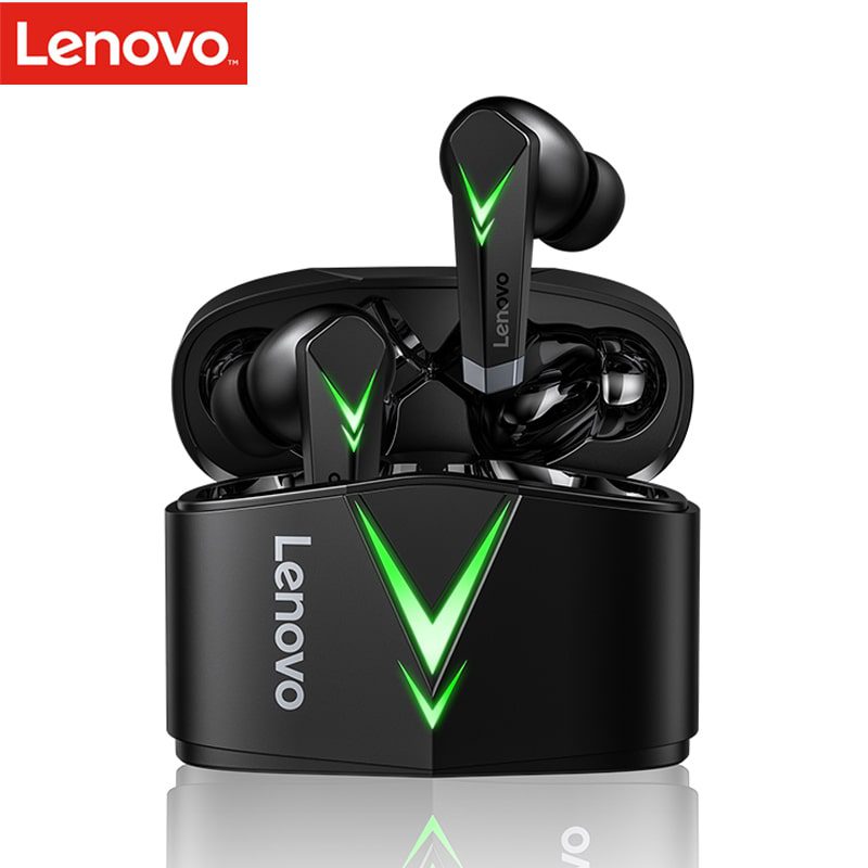 Lenovo-auriculares inalámbricos LP6 TWS para videojuegos