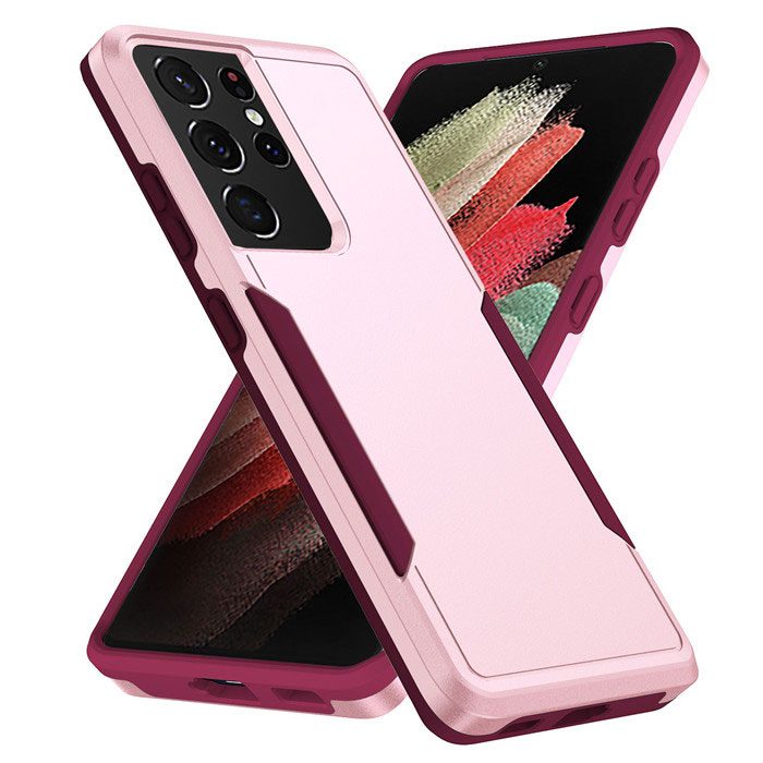 Estuche Case protector Tablet Huawei T5-10 Anti golpes con soporte de 3  ángulos Color Rosa