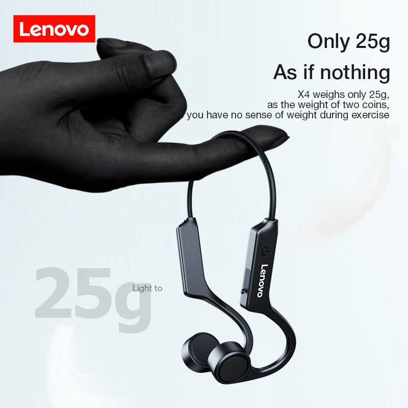 Lenovo-auriculares inalámbricos X4 para teléfono inteligente, audífono –  sonidosperrones