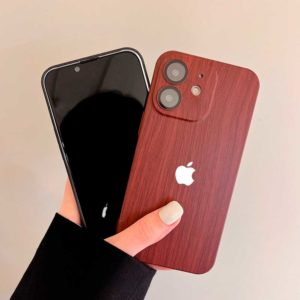 iPhone 12 - Protector elegante estilo madera (copia)