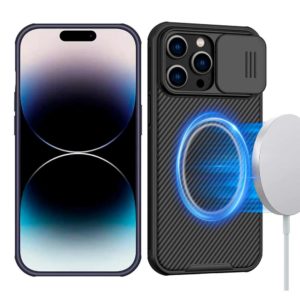 iPhone 14 Pro Max - Protector magnético Nillkin con protección de cámara