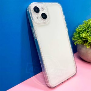 iPhone 14 Plus - Protector TPU Diamond transparente serie presencia