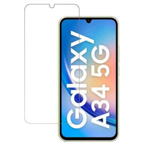 Samsung A34 - Protector de pantalla Vidrio Templado 9H