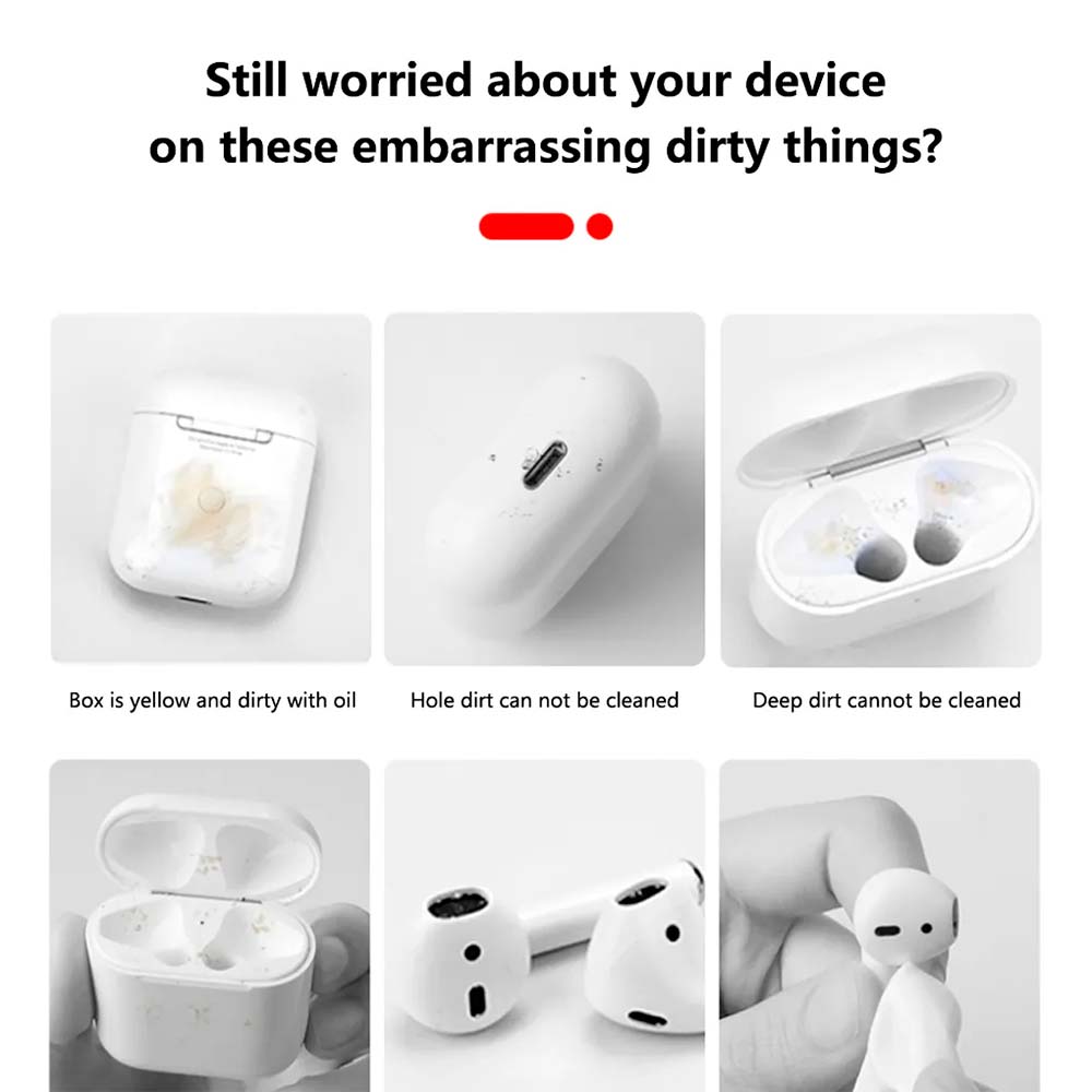 Juego de limpieza para auriculares para Apple AirPods Belkin en