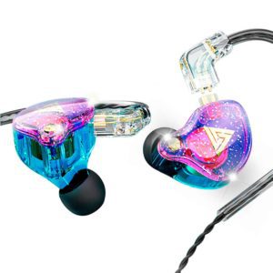 QKZ AK6 PRO - Auriculares con cable estereo, desmontables para jugador