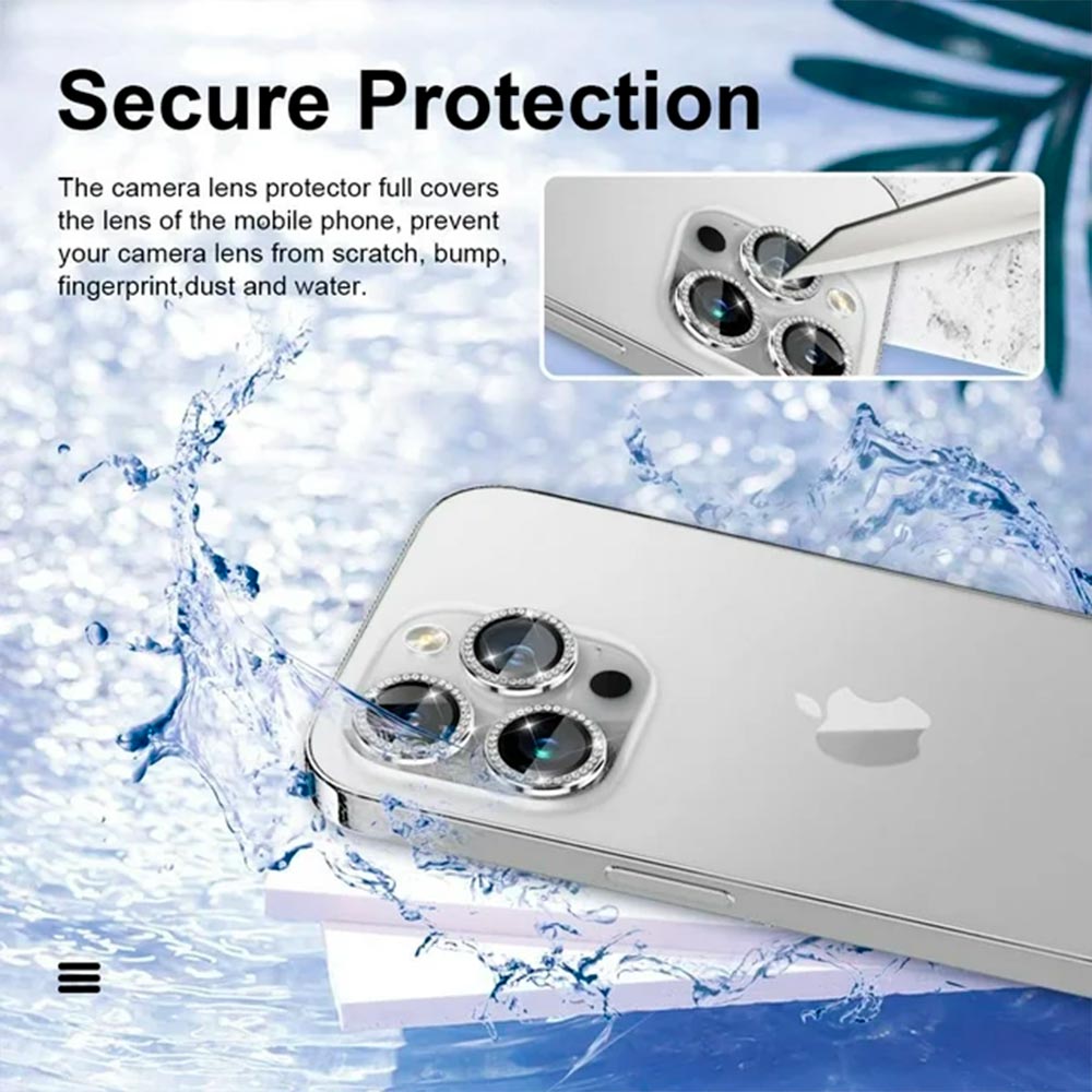 Baseus-Protector de lente de cámara para iPhone 15 Pro Max