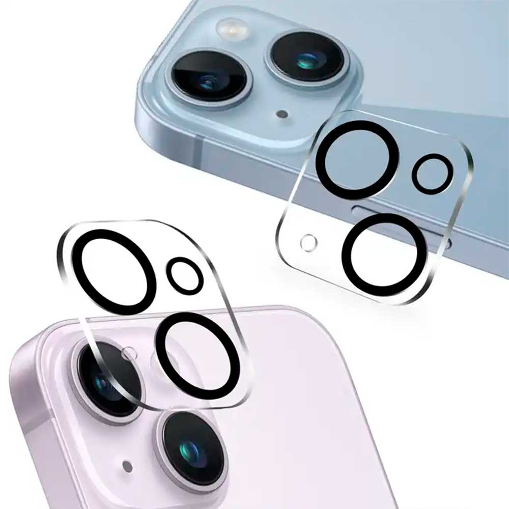 Protección integral de cristal templado para iPhone 15 Plus - T'nB