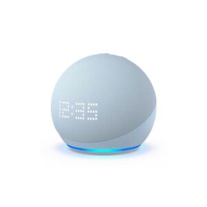 Amazon Echo Dot - Altavoz inteligente con reloj y Alexa 5ᵃ Generación