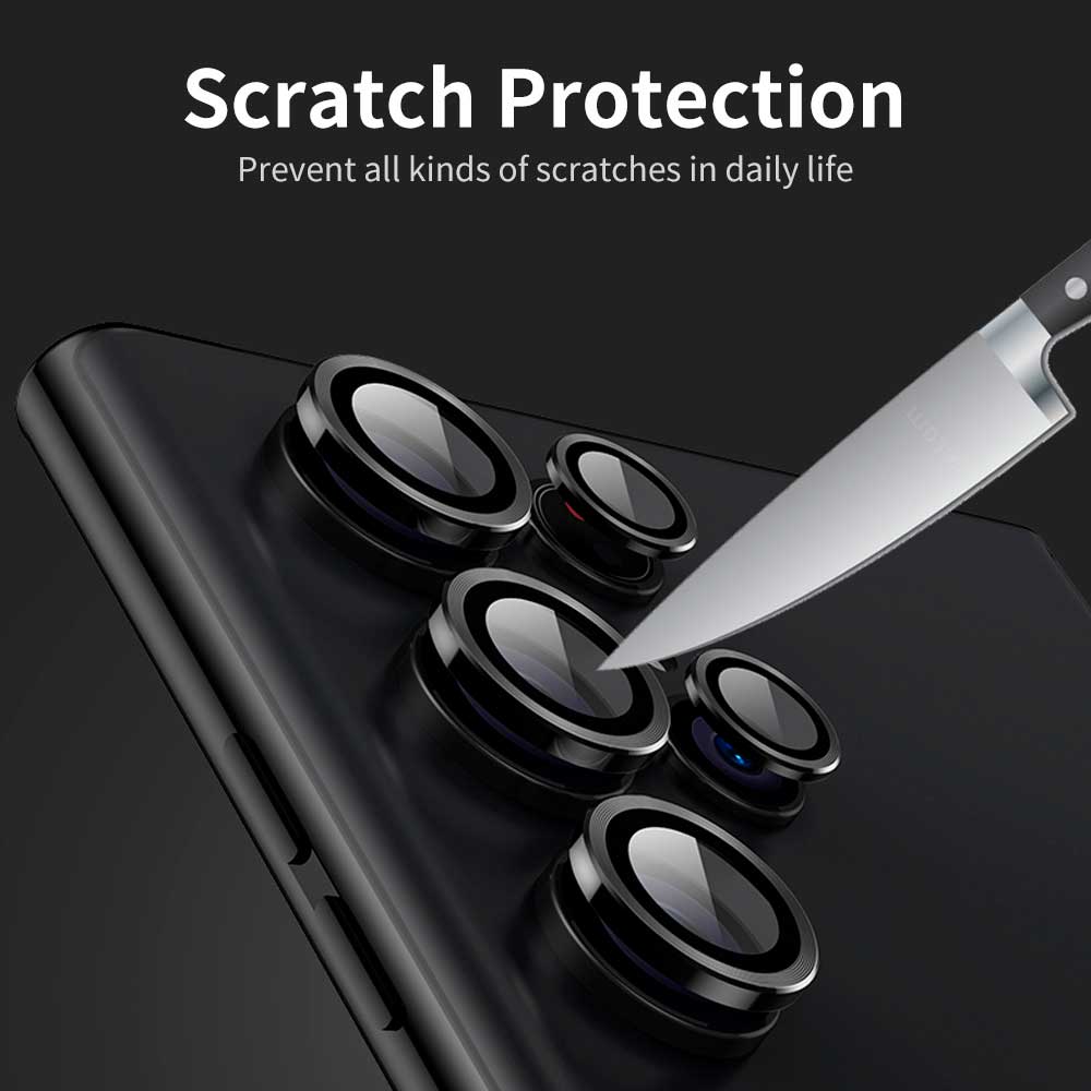 ESR Protector de lente de cámara para Samsung Galaxy S24 Ultra, accesorios  para Samsung S24 Ultra, vidrio templado ultrafino resistente a los arañazos