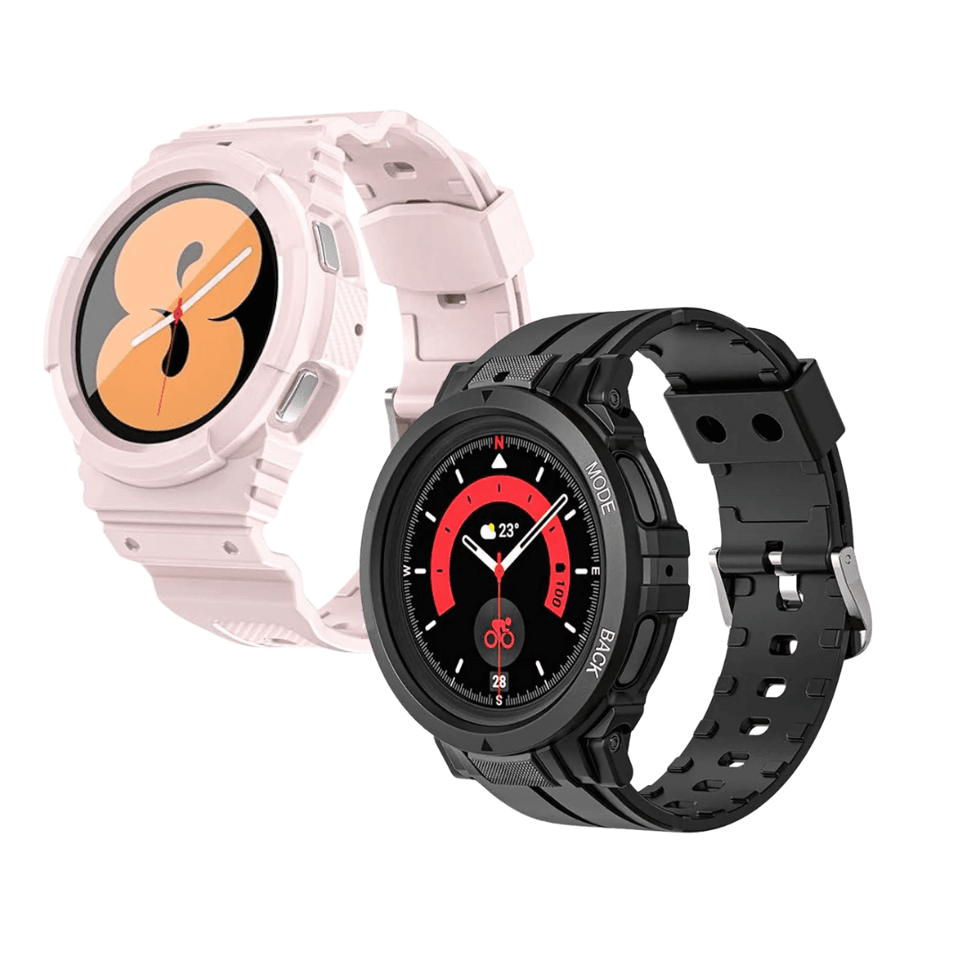 Galaxy Watch Pro – Banda de goma duradera con funda para reloj