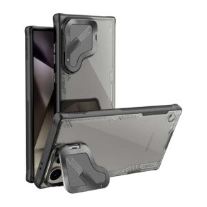 Samsung S24 Ultra - Protector nillkin magnético, con cubierta protector para cámara, serie Iceblade